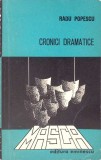 Cronici Dramatice - Radu Popescu, Editura Eminescu 1974, Biografii, Carte Beletristica Romana, Coperta Necartonata