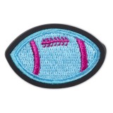 Jibbitz Crocs Neon Football Varsity Patch