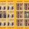 PASTI 2017,MINICOLI 8 TIMBRE + VINIETA MNH,ROMANIA.