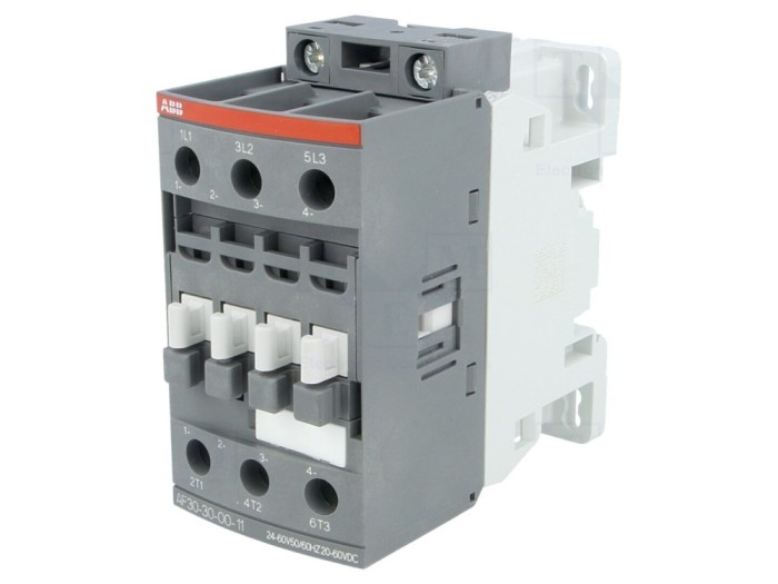 Contactor 3-poli NO 30A, 45mm