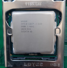 Kit I7 2600 3,40Ghz + Lenovo IH61M + COOLER AVC foto