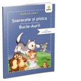 Invat sa citesc cu litere mari! Soarecele si pisica. Bucle Aurii