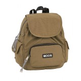 Rucsac dama cu clapeta Moos Casual bej, Jad