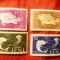 Serie IFNI colonie spaniola 1954 - Ziua Timbrului - Fauna acvatica , 4 valori