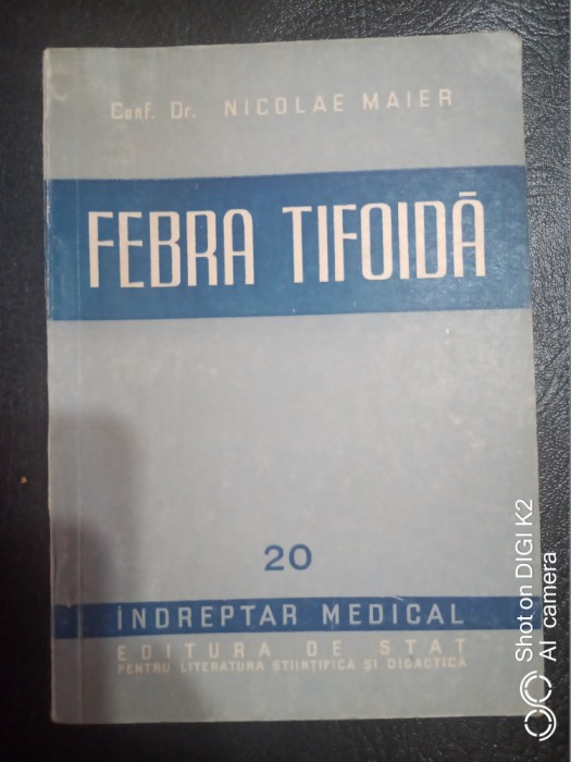 Febra tifoida-Conf.Dr.Nicolae Maier