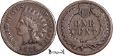 1885, 1 cent ( Indian Head Cent ) - Statele Unite ale Americii, Europa