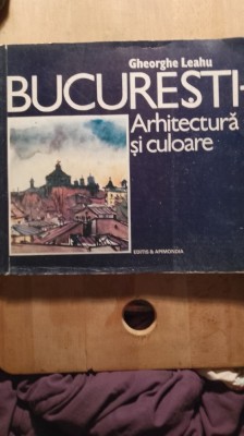 București,arhitectura și culoare foto