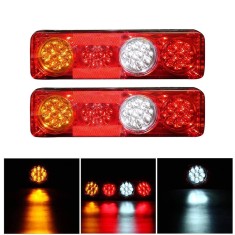Set 2 lampi led pentru remorca/camion, 12v-24v