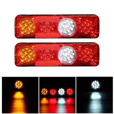 Set 2 lampi led pentru remorca/camion, 12v-24v foto
