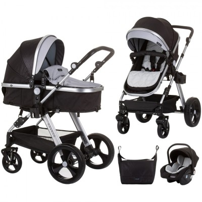 Carucior Chipolino Havana 3 in 1 obsidian silver foto