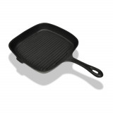 VidaXL Tigaie grill fontă, 24 x 23 cm.