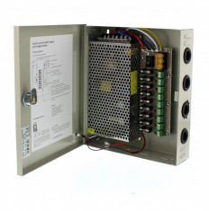 Sursa in comutatie AC-DC cu cutie 120W 12V 10.0A 9canale WELL foto