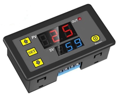 Releu timp timer temporizator programabil ciclic snec centrala peleti 12V foto
