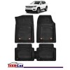 Covorase Auto TeamCar&reg; Tip Tavita Compatibile Jeep Compass MP (2017+) Negru Material Rezistent, Cauciuc