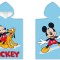 Prosop de plaja tip poncho Mickey Mouse 50 100 cm