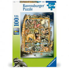 Ravensburger - Puzzle animale 100 piese