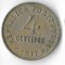 Moneda 4 centavos 1917 - Portugalia