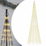 Cumpara ieftin Pom de Craciun LED 1534 LED-uri Alb Cald 500 cm