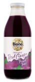Suc Rosii Bio 750ml Biona - Presat, 100% Struguri Organici