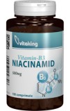 Vitamina B3 (Niacinamida) 500mg Vitaking 100cpr