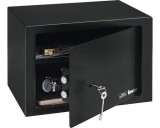 Seif Burg Wachter Negru, Otel, 35x25x25cm, 18.6L, Cheie Dubla, Antifurt, Rezidential/Office