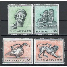 San Marino 1971 Mi 980/83 - Arta