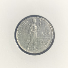 Moneda 1leu 1914 argint