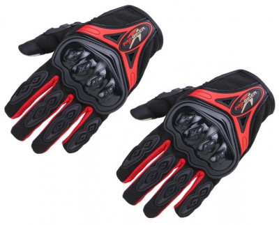 Manusi cu protectie Pro Biker (rosii) foto