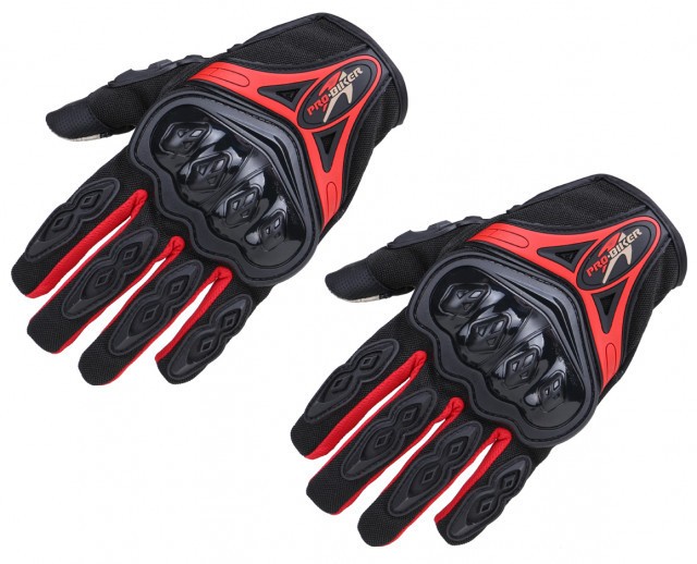Manusi cu protectie Pro Biker (rosii)