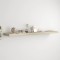 vidaXL Raft de perete suspendat, stejar, 120x23,5x3,8 cm, MDF 323883