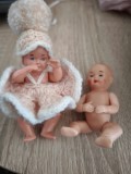 Doua papusele miniaturale vintage Schildkrot Germania