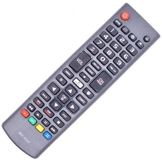 MIX-DUO Telecomanda pentru LCD/LED LG, SAMSUNG (selecție din butonul comutator)