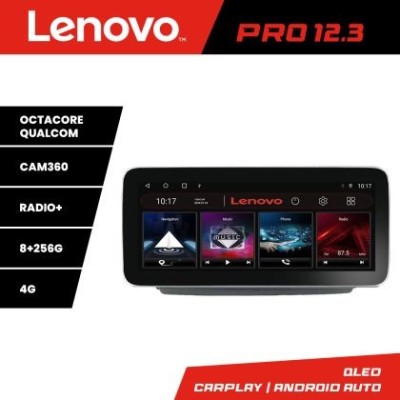 Navigatie Fiat Ducato 2021- Lenovo Qled 12.3 inch Octa Core 8+256 360 DSP ADAS carplay android auto radio internet KIT-ducato2024+PRO-12.3-8+256 CarSt foto