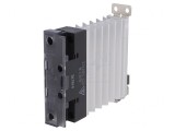 Releu semiconductor 25A 1-fazat 12-24VDC 24-240VAC