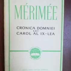 Cronica domniei lui Carol al IX-lea- Merimee