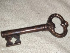 Tirbuson vechi Romanesc de colectie,tirbuson cheie medievala inscriptionata ROMANIA-INDUSTRIAL EXPORT,Tirbuson RAR Romanesc de colectie