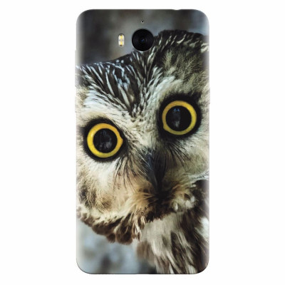 Husa silicon pentru Huawei Y5 2017, Owl foto