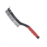 Cumpara ieftin Perie sarma otel, semiluna, cu racleta, 340 mm, Dedra