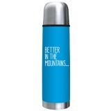Termos TSL Isothermal Flask 1000ml, Otel Inoxidabil, Izolare Termica 12-24h, Albastru