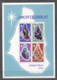 Montserrat 1976 Christmas Religion perf. sheet MNH S.659