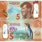 Noua Zeelanda 5 Dolari 2015 P-191a Polimer UNC