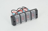 Panou 4 intrerupatoare SPP20 12V, Universal, Oem