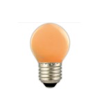 Bec LED E27 G45 Portocaliu 1W