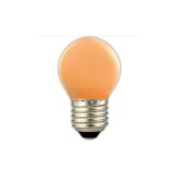 Bec LED E27 G45 Portocaliu 1W