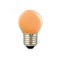 Bec LED E27 G45 Portocaliu 1W