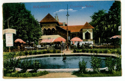 1008 - BUCURESTI, Restaurant, Romania - old postcard - unused foto
