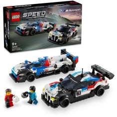 LEGO&reg; Speed Champions - Masini de curse BMW M4 GT3 si BMW M Hybrid v8 76922, 676 piese