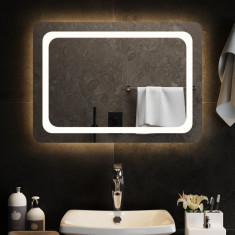 Oglinda de baie cu LED, 70x50 cm GartenMobel Dekor