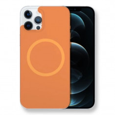 Husa Fashion Mobico MagSafe compatibila pentru iPhone 13 Pro Max Orange foto