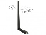 Placa de retea USB 3.0 Dual Band WLAN, Delock 12535